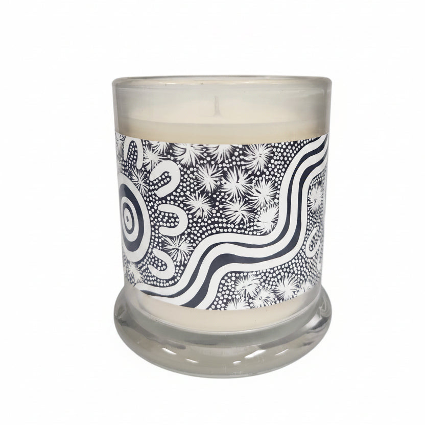 Scented Candle - Women Amongst The Spinifex By Merryn Apma - Fair Dinkum Gifts