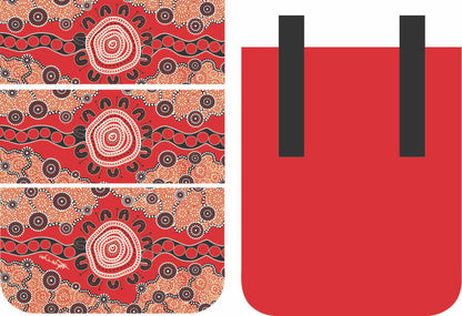 Compartment Zip Bag - The Gathering By Nina Wright