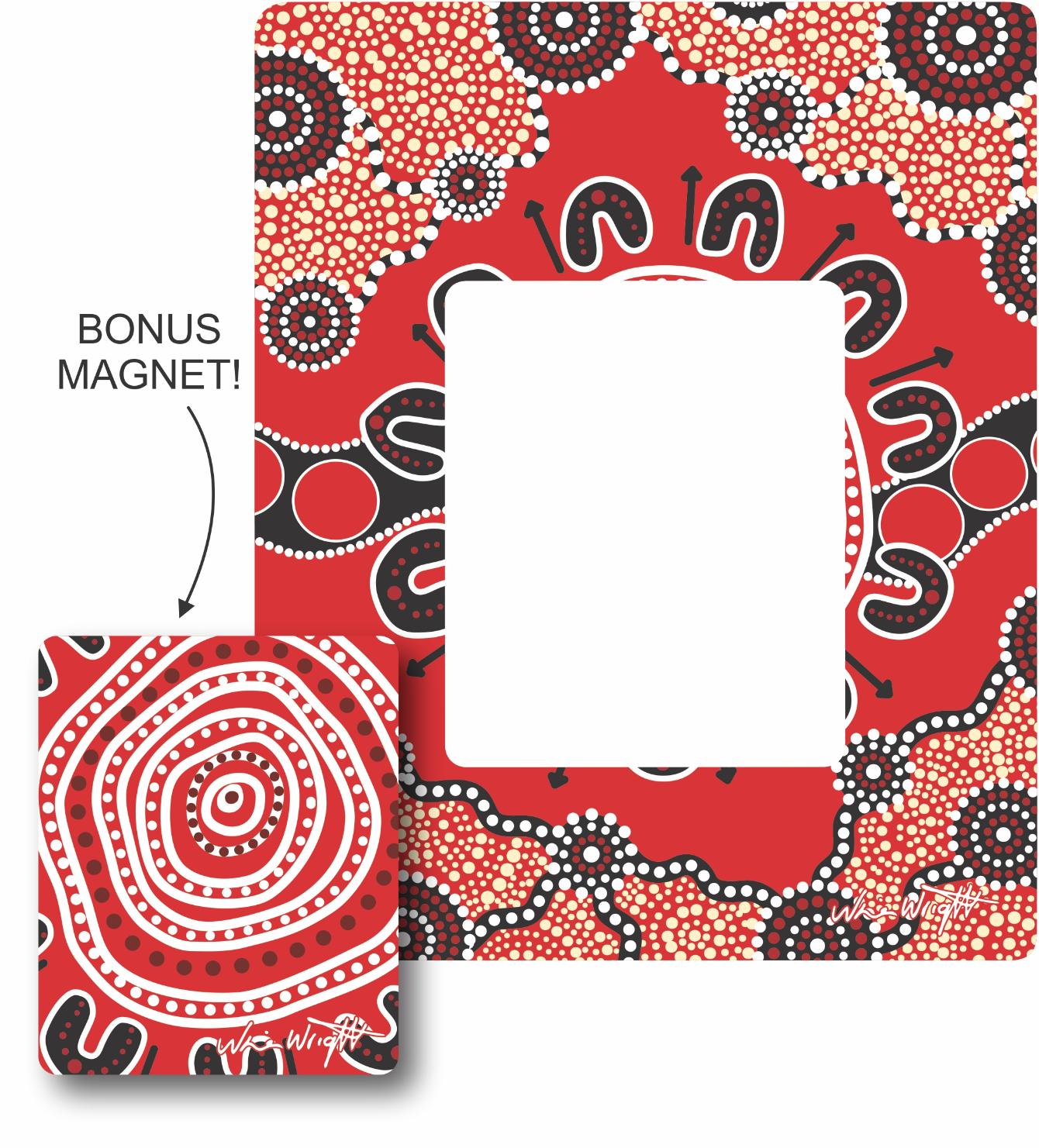 Photo Frame Magnet - The Gathering