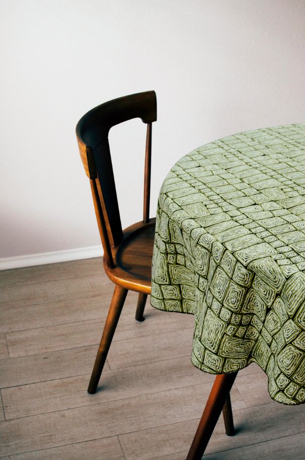 Tablecloth Thomas Tjapaltjarri Khaki - Fair Dinkum Gifts