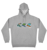 Adults Cozy Hoodie - Turtles by Alisha Pawley