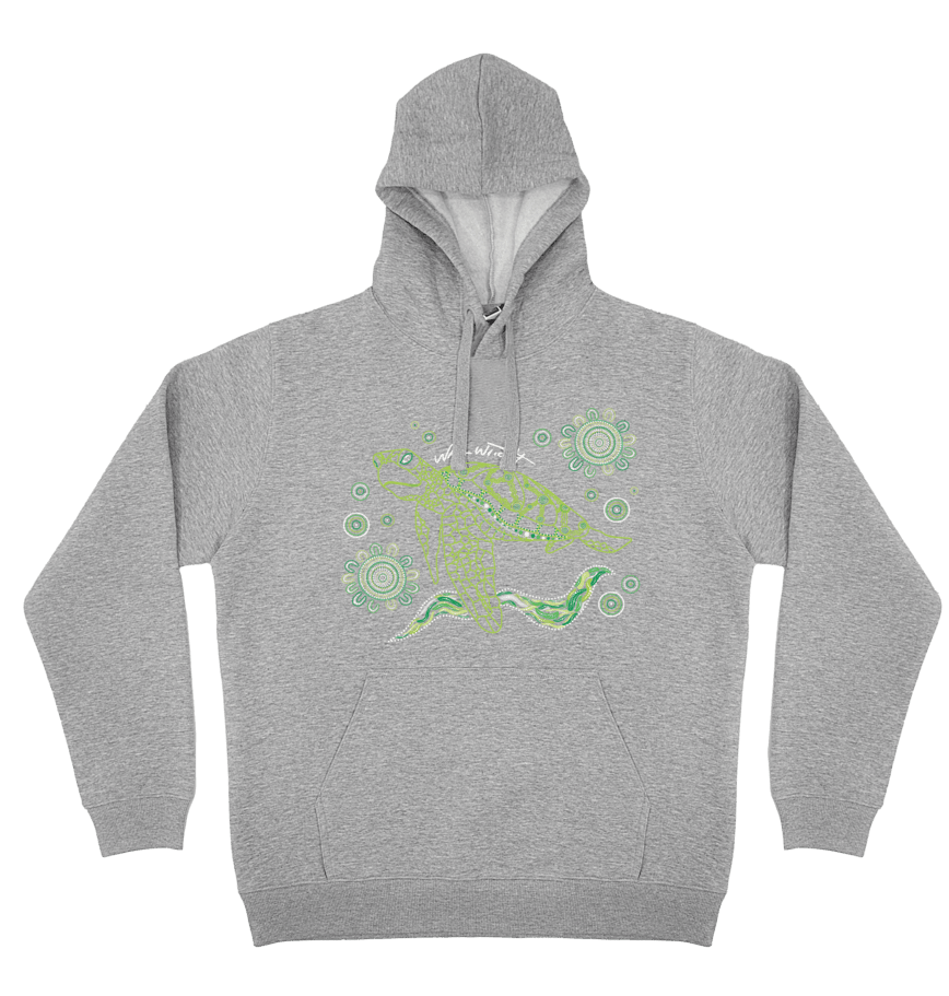 Adults Cozy Hoodie - Turtle By Nina Wright
