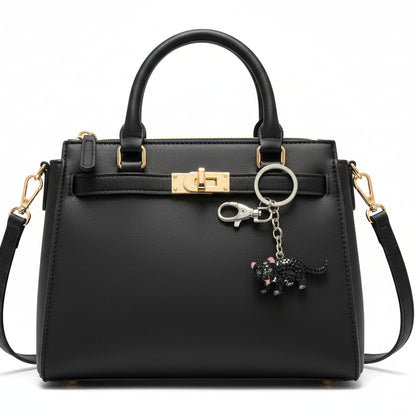 Tassie Devil charm keyring on bag