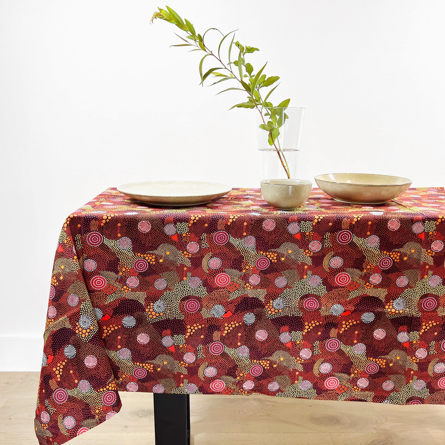 Aboriginal Rectangle Tablecloth Large - Fair Dinkum Gifts