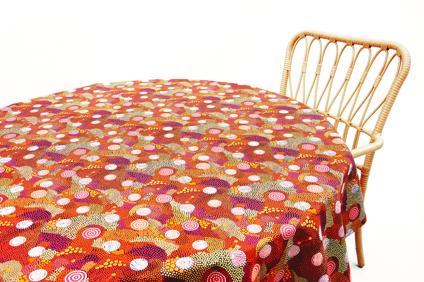 Bulurru Aboriginal Round Tablecloth