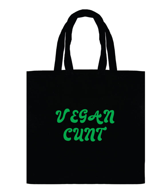 Vegan Cunt Calico Bag - CRU09-741B-33013
