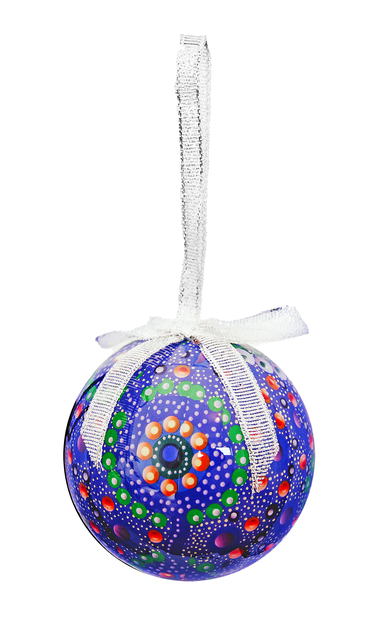 HANGING BAUBLE DECORATION IN BOX - ABORIGINAL DESIGNS