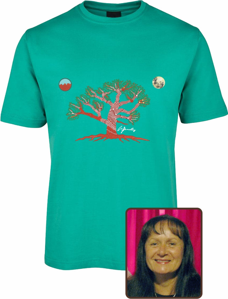 T Shirt Kids Regular Fit - Wendy Pawley, Wundabaa Spirit Tree Design
