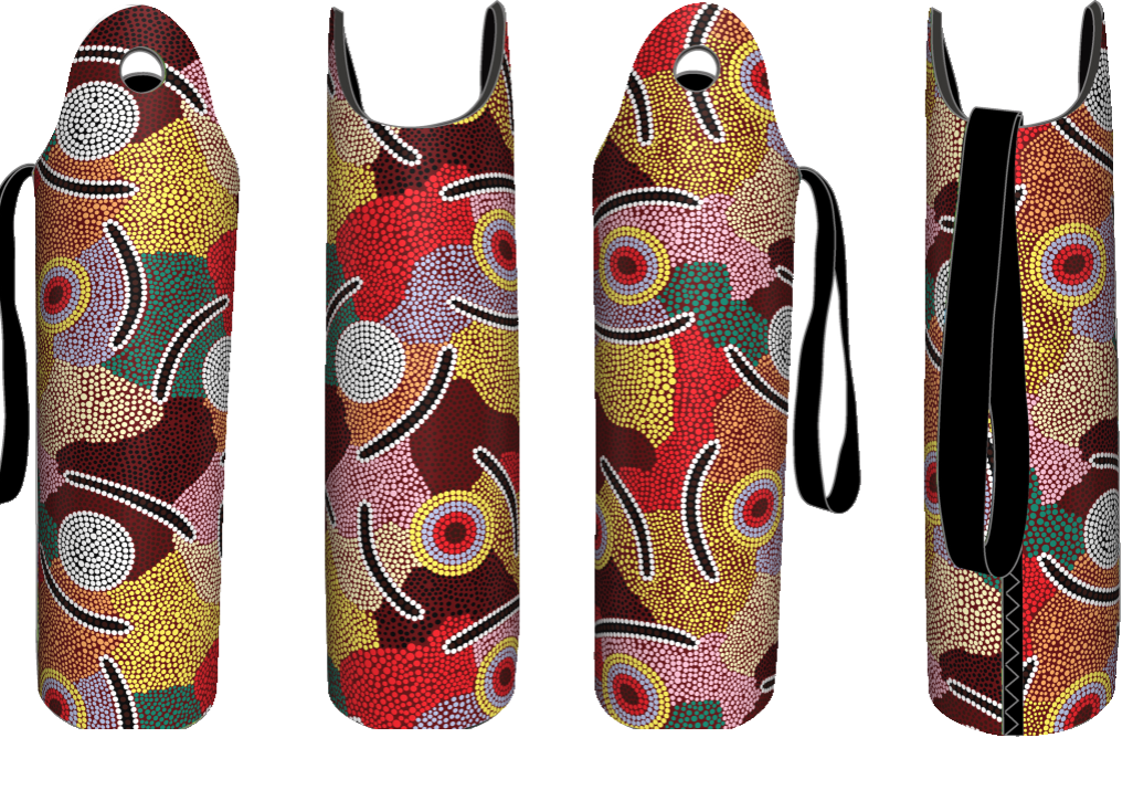 Art Down Under Neoprene Bottle Cooler