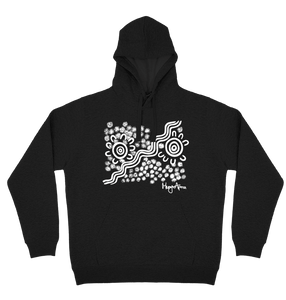 Adults Cozy Hoodie - Women Amongst The Spinifex By Merryn Apma