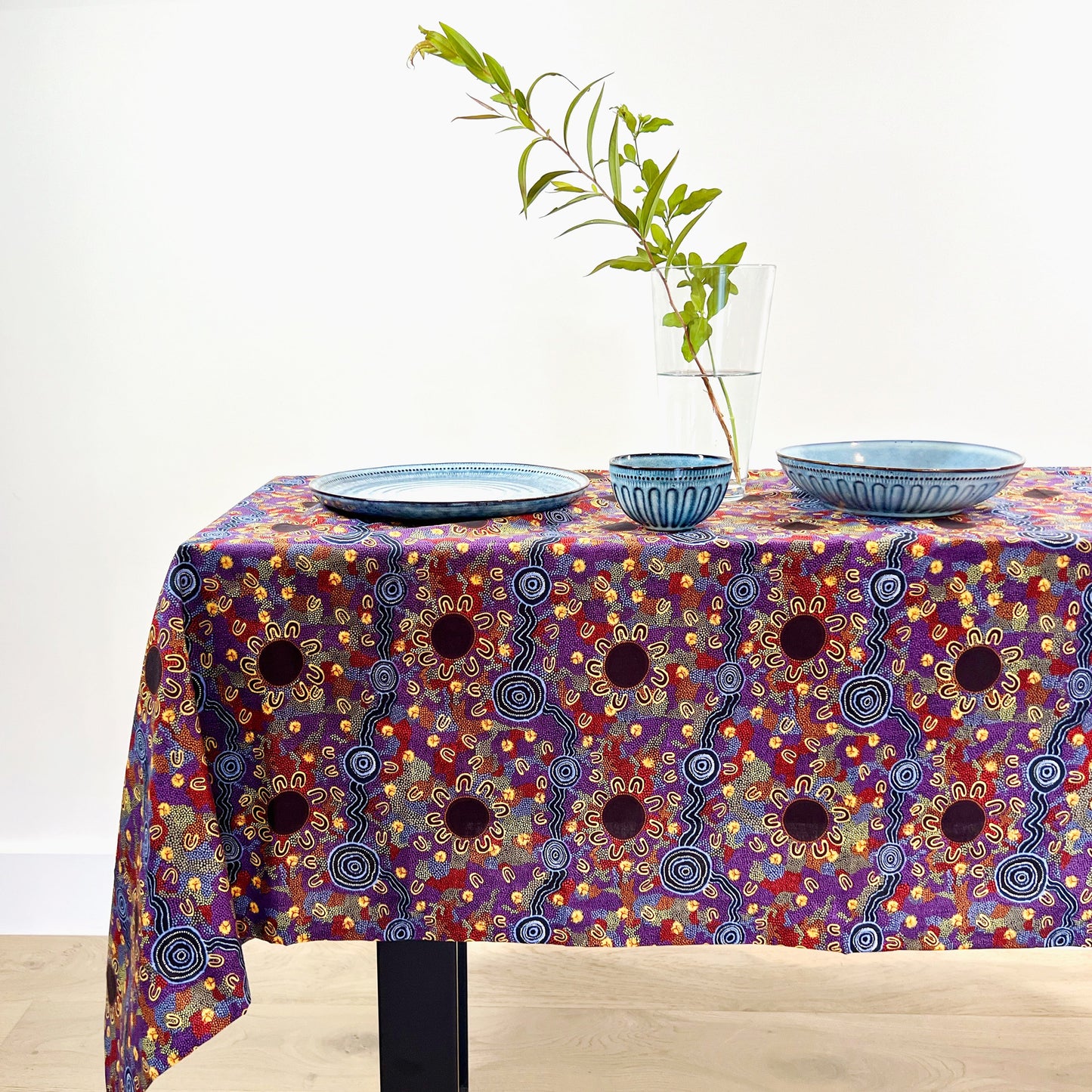 Aboriginal Rectangle Tablecloth Large - Fair Dinkum Gifts