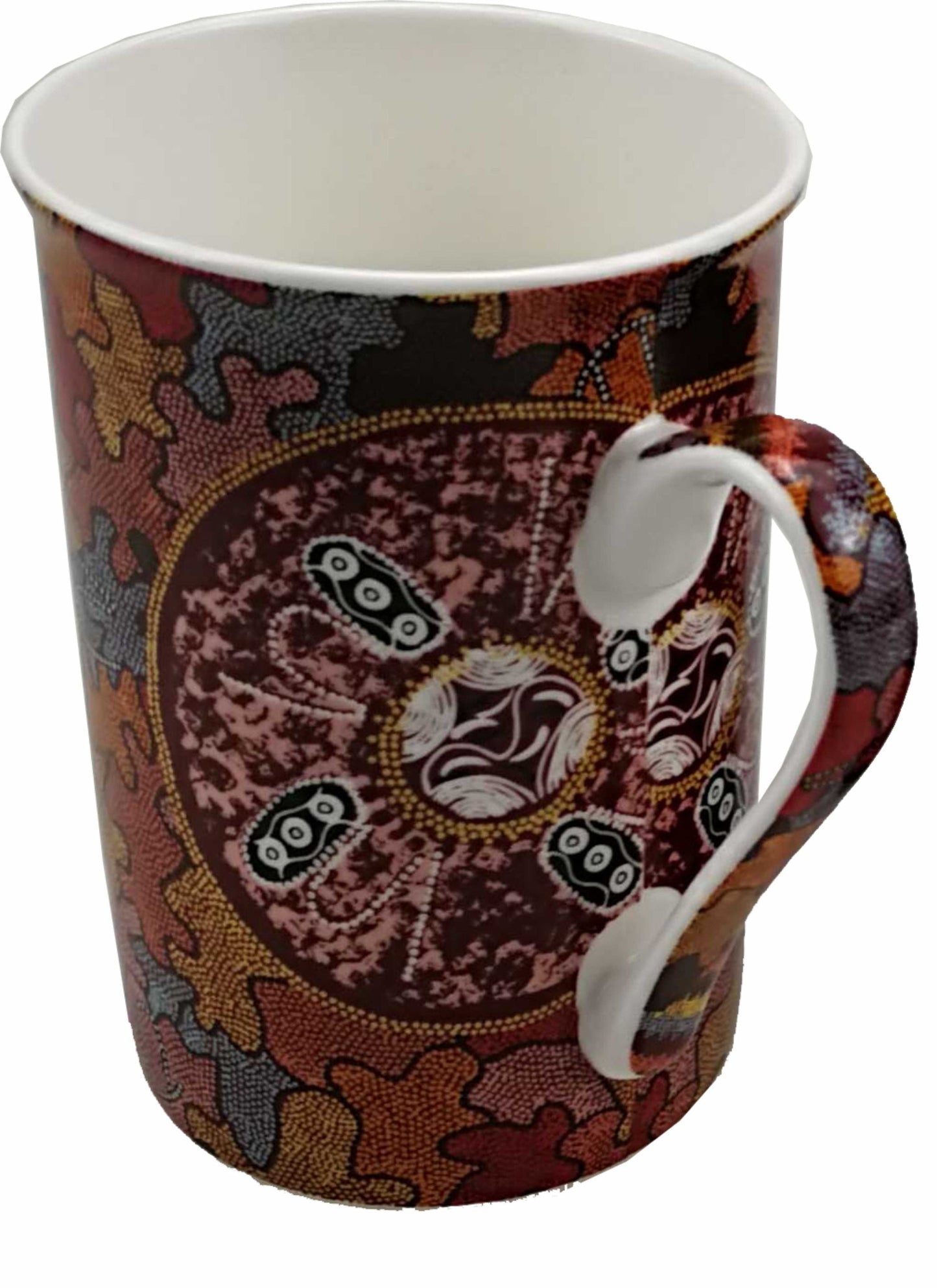 Art Down Under Tall Flair Bone China Mugs In Box