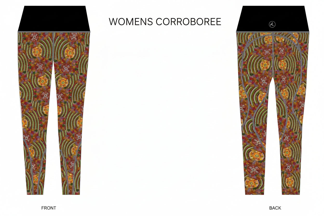 Bulurru Full Pattern Print Leggings - Fair Dinkum Gifts