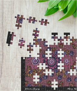 Wooden Jigsaw Puzzle - Women's Business By Merryn Apma