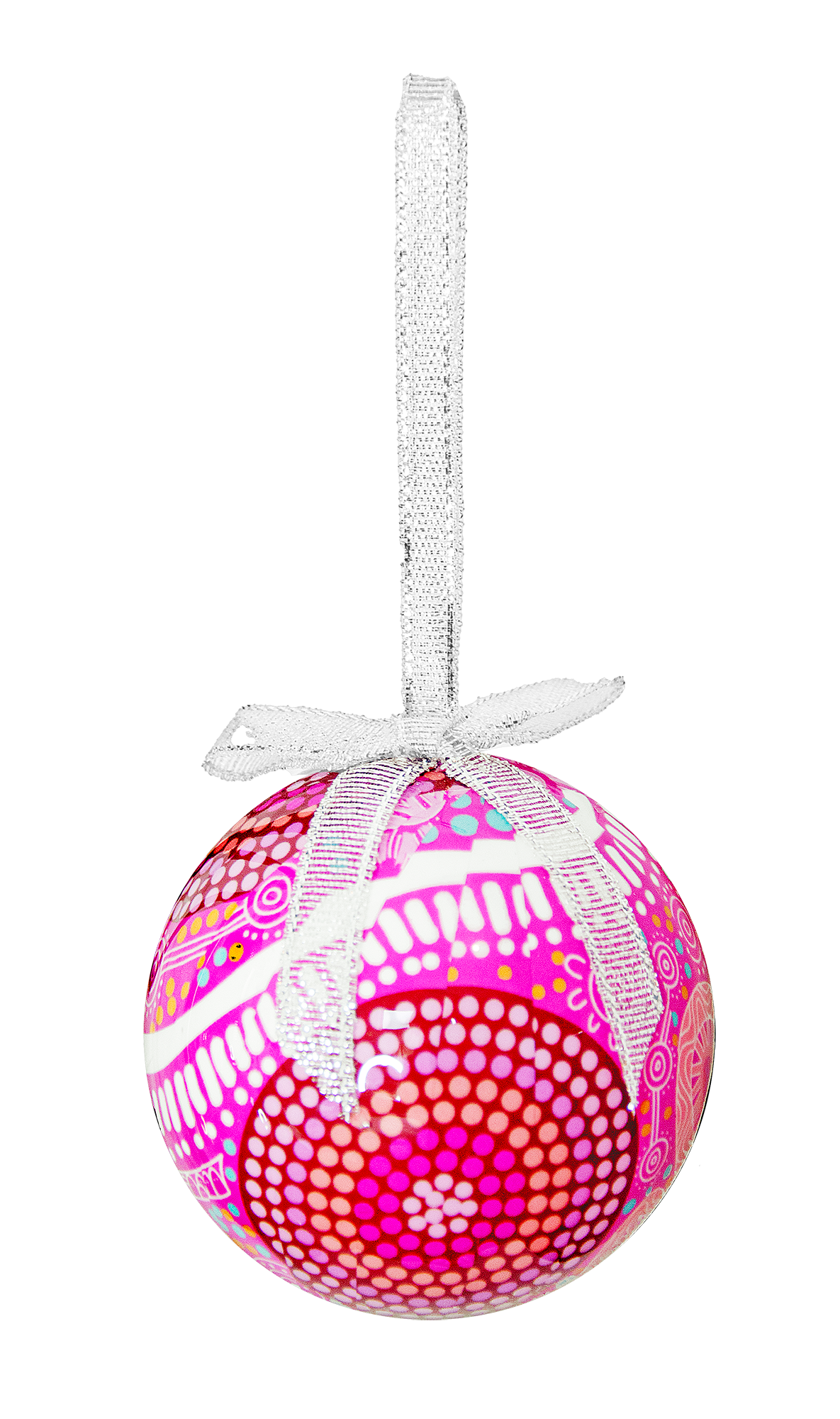 HANGING BAUBLE DECORATION IN BOX - ABORIGINAL DESIGNS