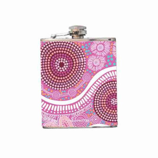 Hip Flask 180ml - Women's Journey By Debbie Scott - Fair Dinkum Gifts