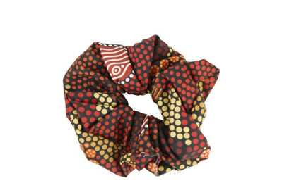 Art Down Under AUSTRALIAN MADE Scrunchies - Aboriginal Designs