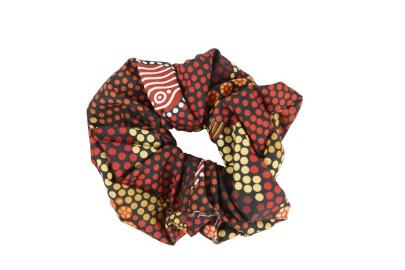 Art Down Under Aboriginal Scrunchies