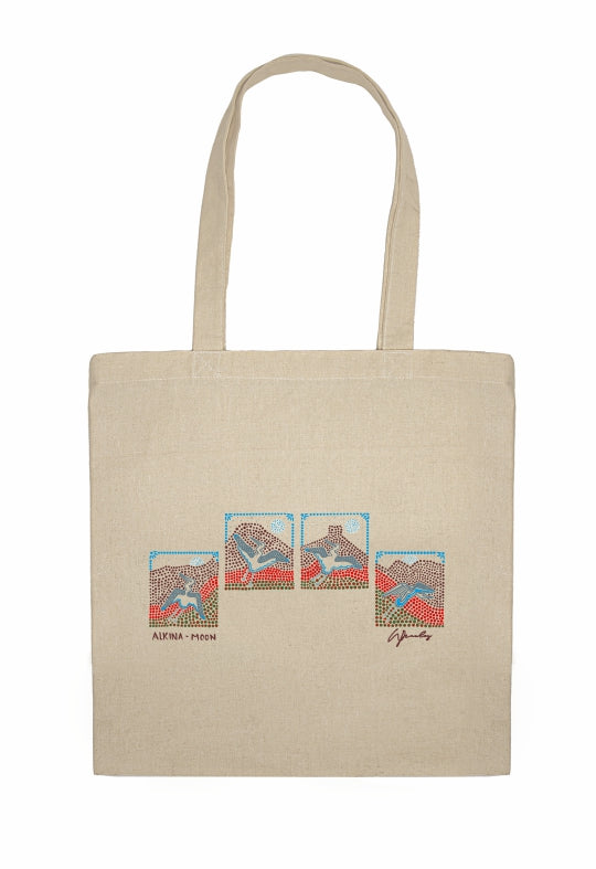 Shopping Tote Bag - Alkina Moon By Wendy Pawley