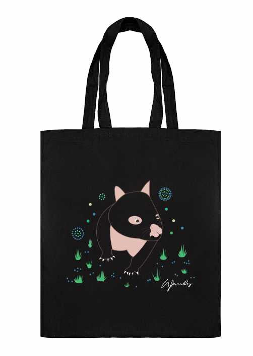 Shopping Tote Bag - Wombat By Wendy Pawley