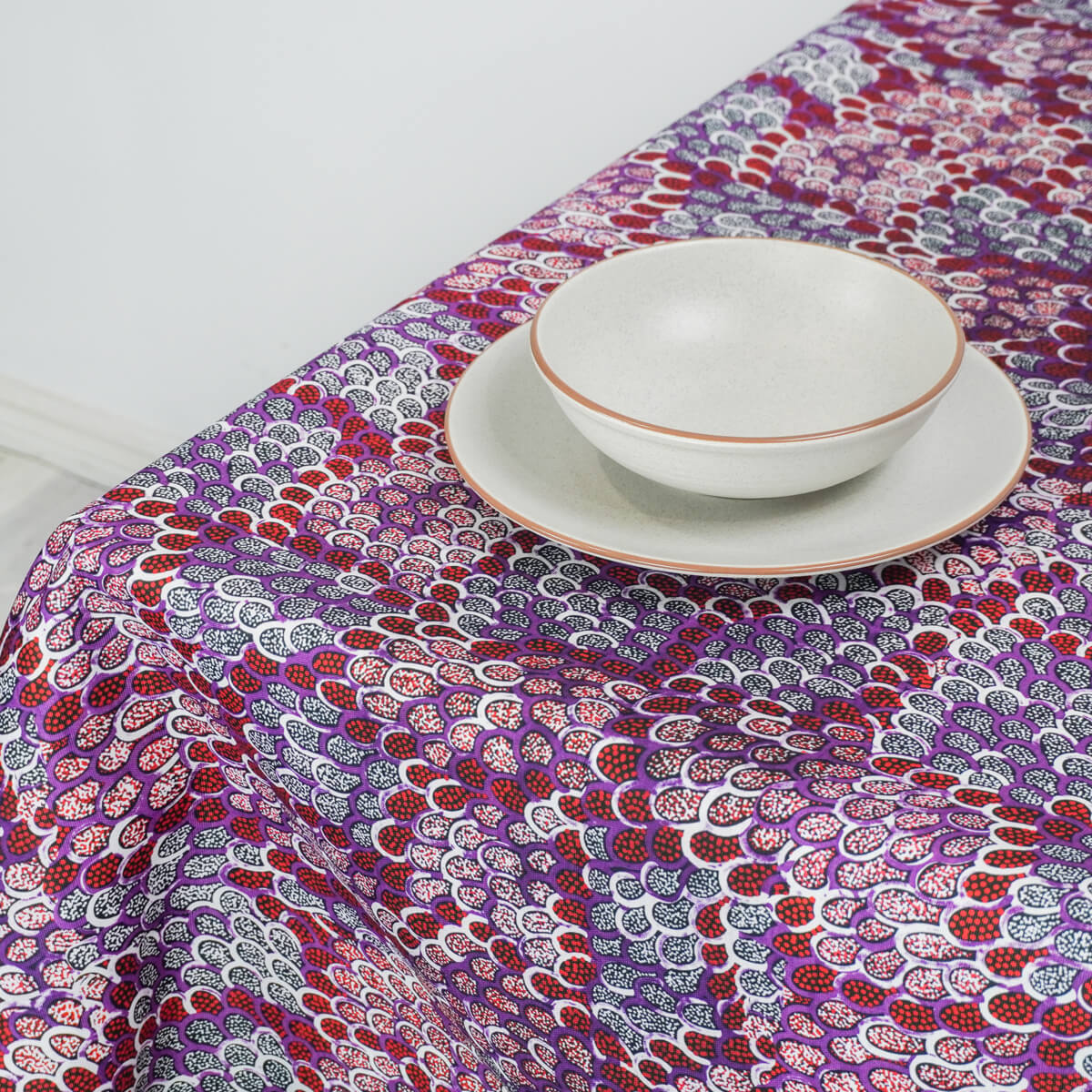 Waste2Wear Tablecloth Cindy Wallace