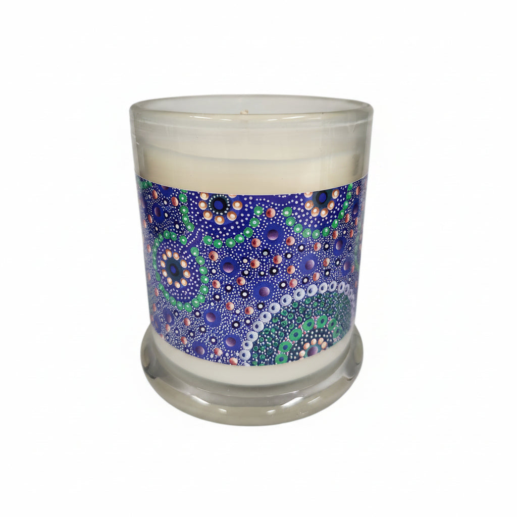 Scented Candle - Water In The Desert By Kathleen Buzzacott - Fair Dinkum Gifts
