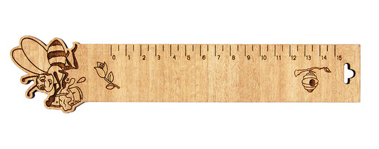 Wooden "Buddies" Ruler