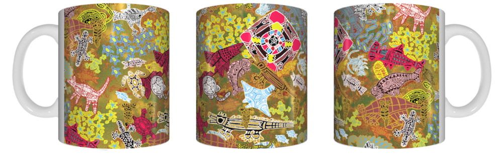 Art Down Under Ceramic Mug in Box