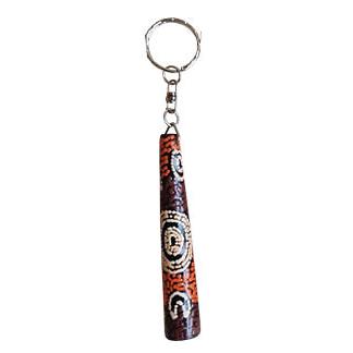 Hand Painted Didgeridoo Keyring - Samantha Daniel - Fair Dinkum Gifts