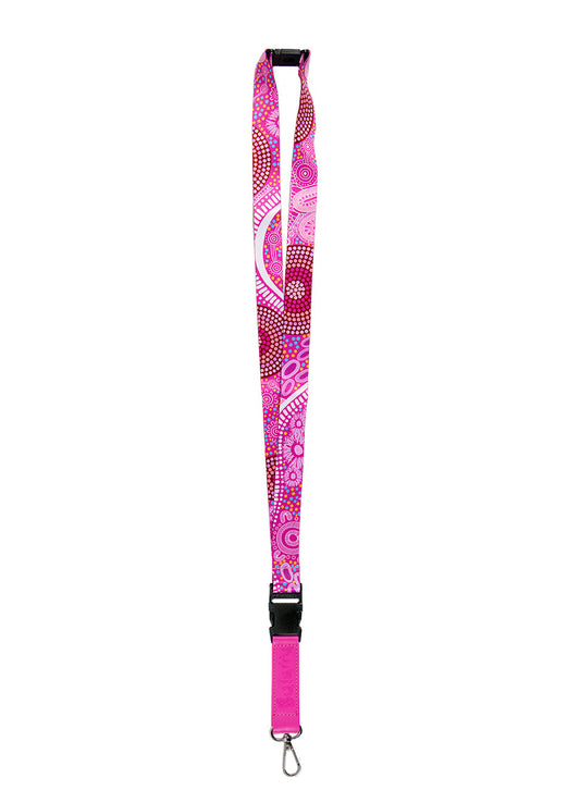Lanyard With PU Leather Strap - Women's Journey By Debbie Scott