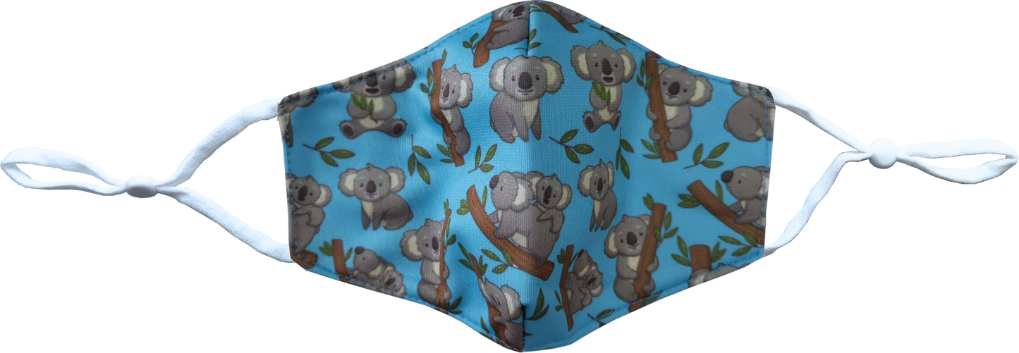 Kids Face Mask Adjustable Children's Australian Designs - 3 Designs To Choose From - fair-dinkum-gifts