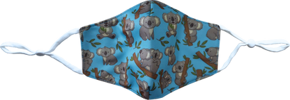 Kids Face Mask Adjustable Children's Australian Designs - 3 Designs To Choose From - fair-dinkum-gifts