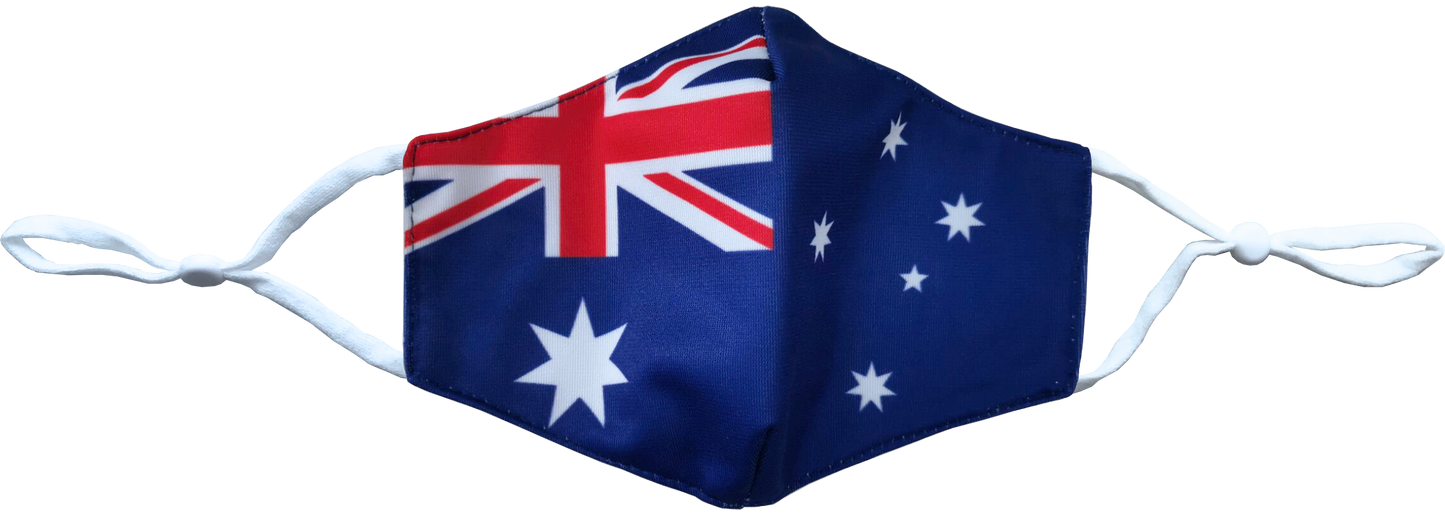 Kids Face Mask Adjustable Children's Australian Designs - 3 Designs To Choose From - fair-dinkum-gifts