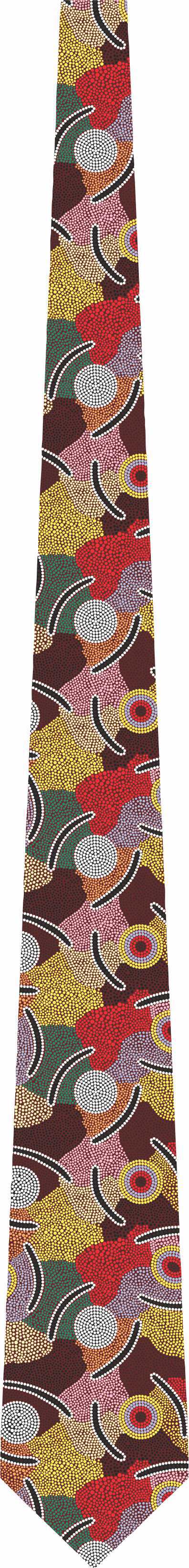 Silk Tie - Art Down Under designs