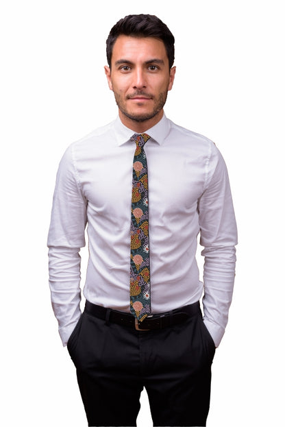 Silk Tie - Art Down Under designs