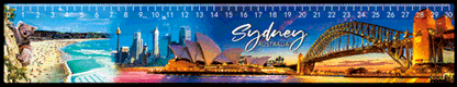 3D Printed Ruler Australian Designs