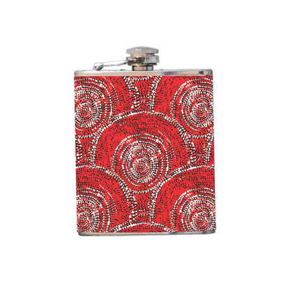 Aboriginal Design Hip Flask 180ml