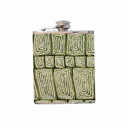 Aboriginal Design Hip Flask 180ml