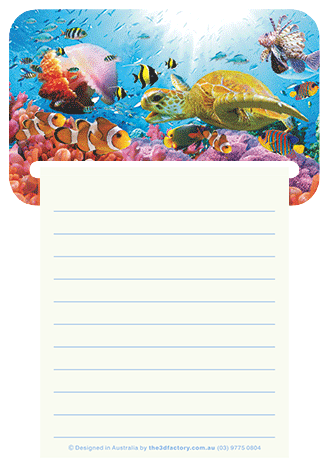 3D Magnetic Memo Pad Aussie Animals Australian Themes Notebook Fridge Magnet Note Pads - fair-dinkum-gifts