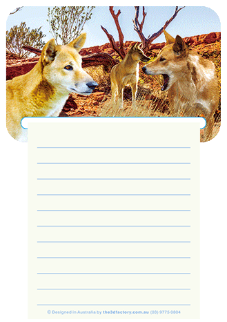 3D Magnetic Memo Pad Aussie Animals Australian Themes Notebook Fridge Magnet Note Pads - fair-dinkum-gifts