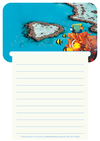 3D Magnetic Memo Pad Aussie Animals Australian Themes Notebook Fridge Magnet Note Pads - fair-dinkum-gifts