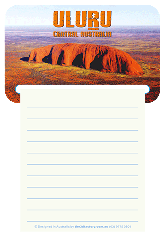 3D Magnetic Memo Pad Aussie Animals Australian Themes Notebook Fridge Magnet Note Pads - fair-dinkum-gifts