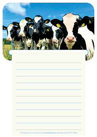 3D Magnetic Memo Pad Aussie Animals Australian Themes Notebook Fridge Magnet Note Pads - fair-dinkum-gifts