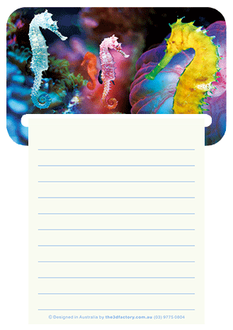 3D Magnetic Memo Pad Aussie Animals Australian Themes Notebook Fridge Magnet Note Pads - fair-dinkum-gifts