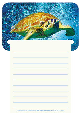 3D Magnetic Memo Pad Aussie Animals Australian Themes Notebook Fridge Magnet Note Pads - fair-dinkum-gifts
