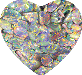 3D Heart Magnets Aussie Animals Australian Themes Fridge Magnets Love Hearts - fair-dinkum-gifts