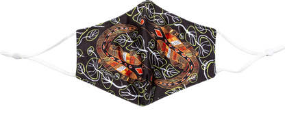 NEW DESIGNS Bulurru Aboriginal Design Face Mask Adult Adjustable