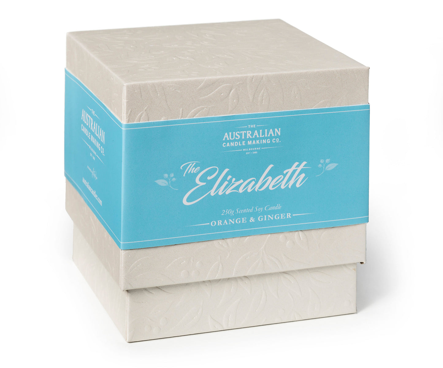 CRYSTAL Candle Orange & Ginger Scent