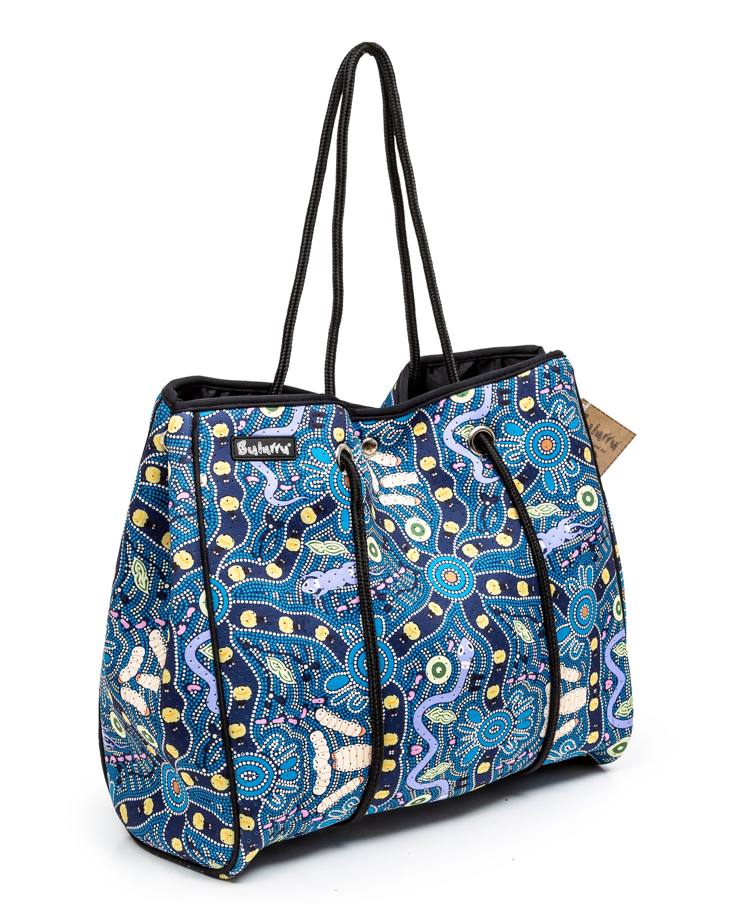 **NEW** Urban Tote Bag Large - 10 Bulurru Aboriginal Designs to choose from - fair-dinkum-gifts