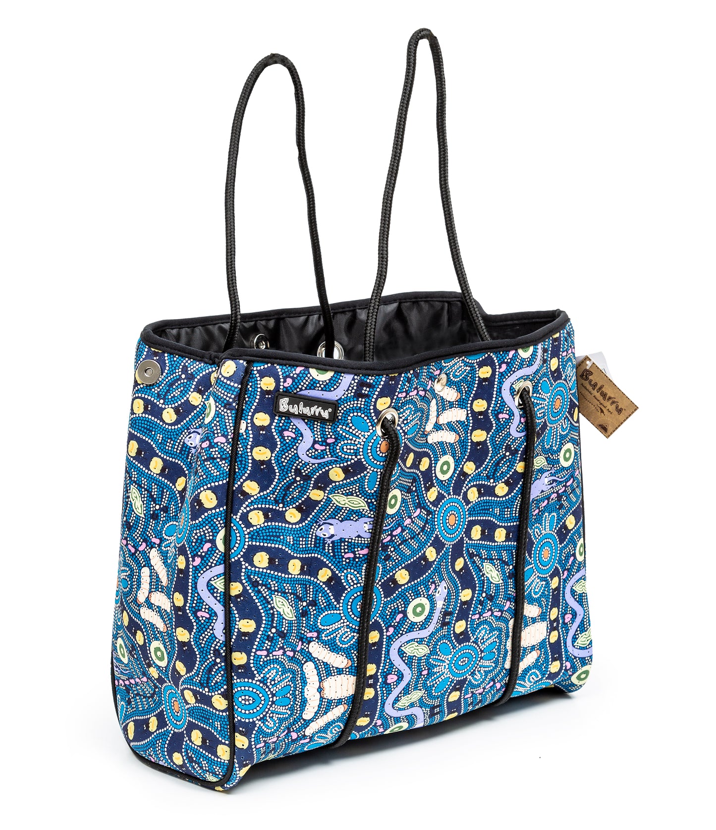 **NEW** Urban Tote Bag Large - 10 Bulurru Aboriginal Designs to choose from - fair-dinkum-gifts